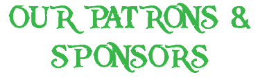 OUR PATRONS & SPONSORS